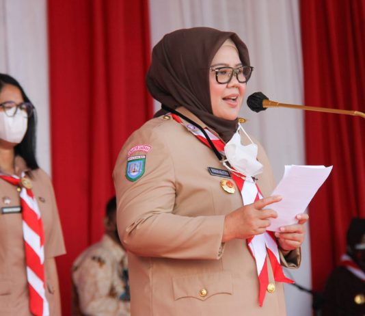 Wakil Gubernur Hj Marlin Agustina